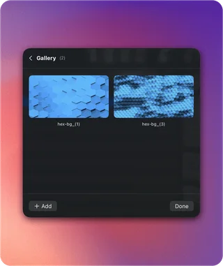 Gallery Screen